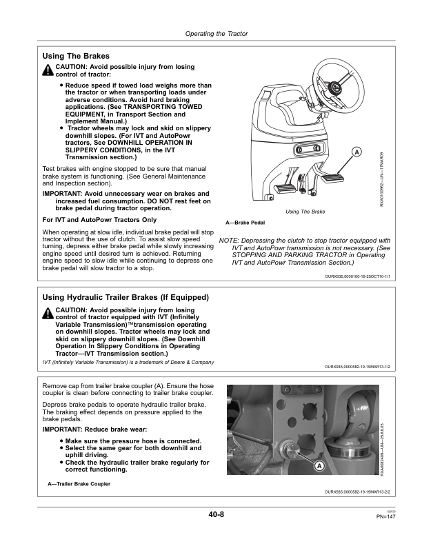 John Deere 8310RT, 8335RT & 8360RT Tractors North America (907101- ) Operator's Manual (OMRE560341) - Image 3