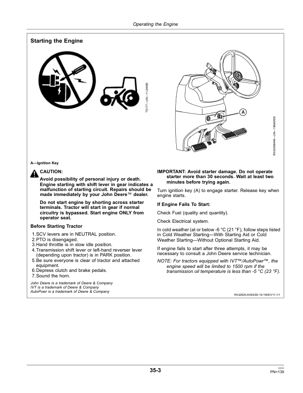 John Deere 7200R, 7215R, 7230R, 7260R & 7280R Tractors North America Operator's Manual (OMRE560402) - Image 2