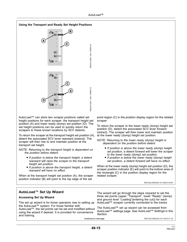 John Deere 9470RT, 9520RT & 9570RT Scraper Tractors North America (906000-915000) Operator's Manual (OMRE572653) - Image 2