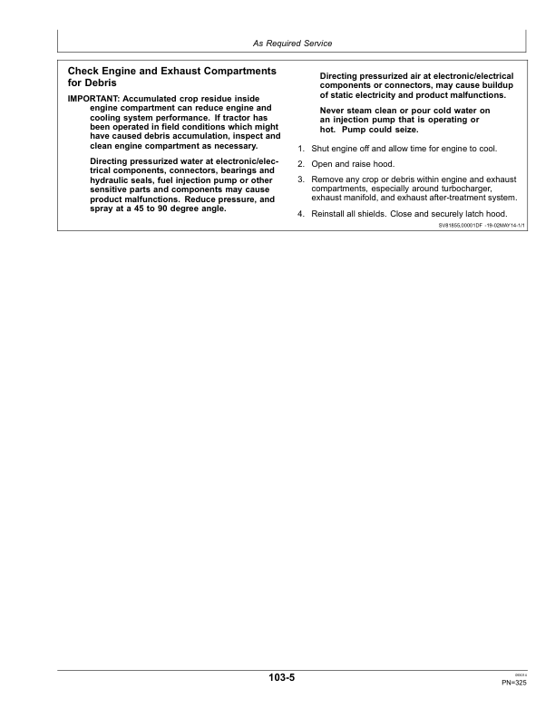 John Deere 9470RT, 9520RT, 9570RT Scraper Tractors Operator's Manuals (OMRE572653) - Image 3