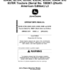 John Deere 8245R, 8270R, 8295R, 8320R , 8335R, 8345R & 8370R Tractors North America (100001-108000) Operator's Manual (OMRE573841)