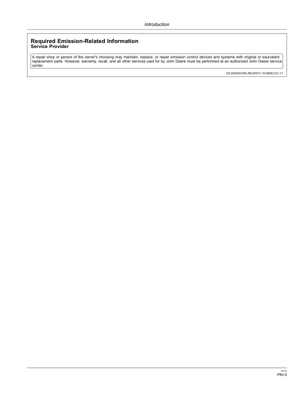 John Deere 7830, 7930 Tractors (Serial No. 042001-) Operator's Manual (OMRE574773) - Image 4