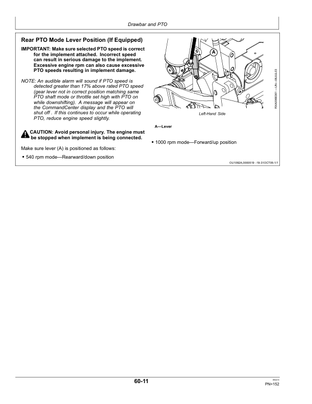 John Deere 7830 & 7930 Tractors North America (044001-) Operator's Manual (OMRE578538) - Image 2