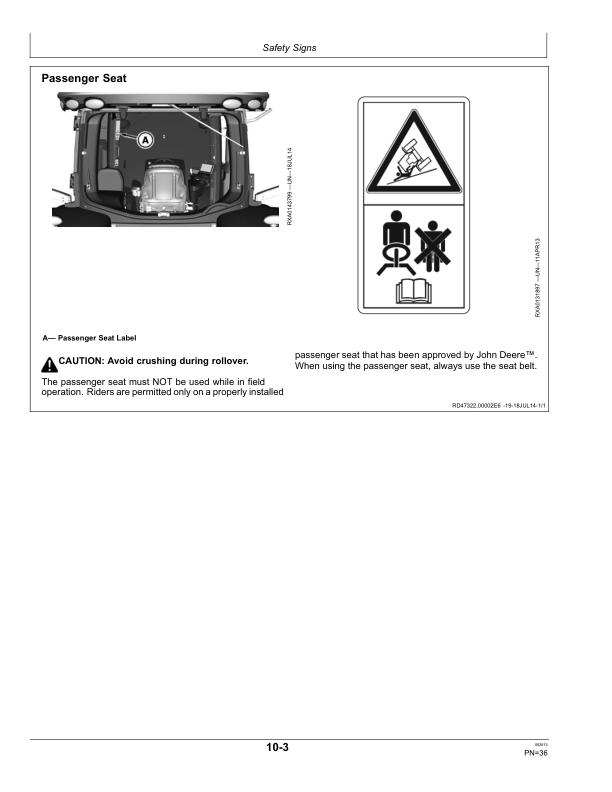 John Deere 8320RT, 8345RT & 8370RT Tractors European Edtion (912001-) Operator's Manual (OMRE578590) - Image 3