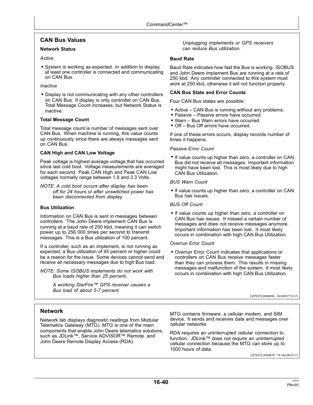 John Deere 8320RT, 8345RT & 8370RT TractorsExport Edtion (912001-) Operator's Manual (OMRE578604) - Image 4
