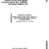 John Deere 9370R, 9420R, 9470R, 9520R, 9570R& 9620R Tractors European Edition (015000- ) Operator's Manual (OMRE578662)