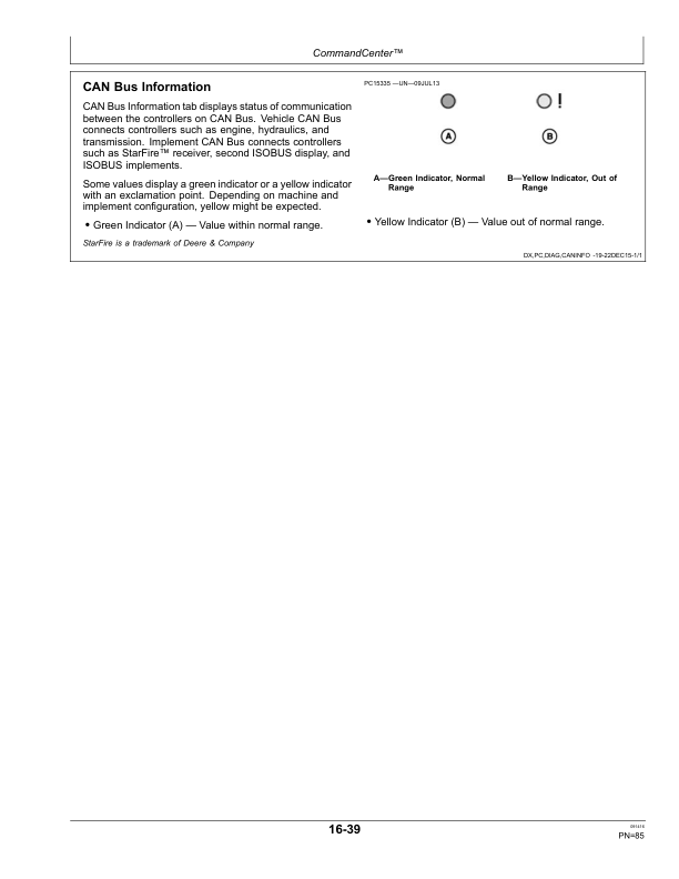 John Deere 9470RT, 9520RT & 9570RT (9RT) Scraper Tractors Operator's Manual (OMRE584624) - Image 4