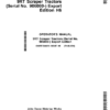 John Deere 9470RT, 9520RT & 9570RT (9RT) Scraper Tractors Operator's Manual (OMRE584626)