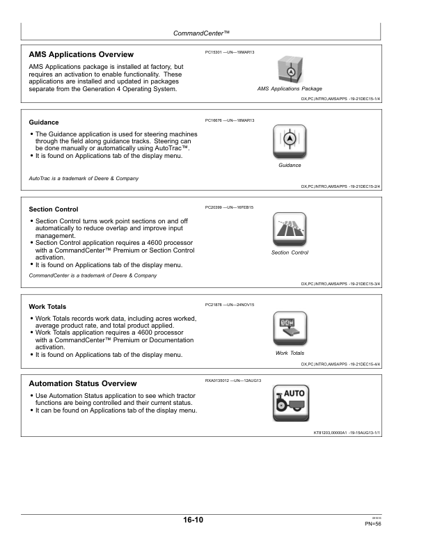 John Deere 9470RT, 9520RT & 9570RT (9RT) Scraper Tractors Operator's Manual (OMRE584626) - Image 4