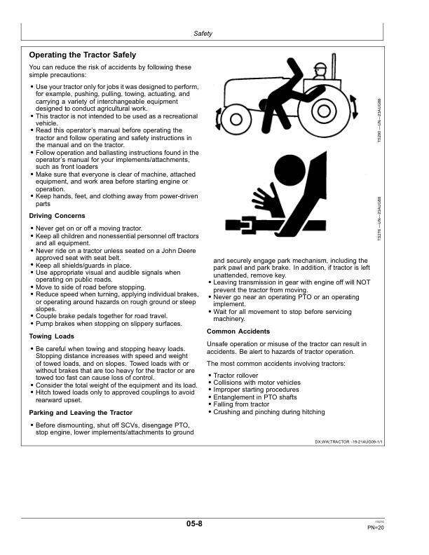 John Deere 9470RT, 9520RT & 9570RT (9RT) Scraper Tractors (North American) Operator's Manual (OMRE584628) - Image 3