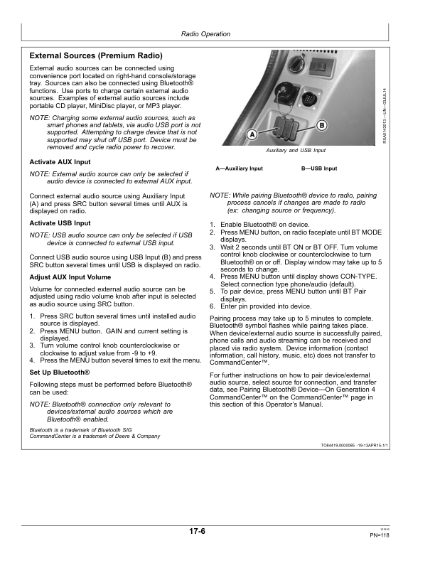 John Deere 9470RX, 9520RX & 9570RX (9RX) Scraper Tractors Operator's Manual (OMRE584632) - Image 2