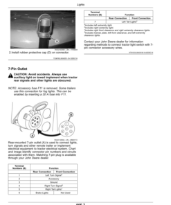 Alternative view of John Deere 9470RT, 9520RT & 9570RT Scraper Tractors Operator's Manual (OMRE589731)