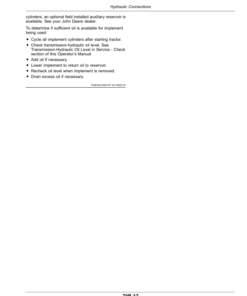 Alternative view of John Deere 8320RT, 8345RT & 8370RT Tractors Operator's Manual (OMRE591509)