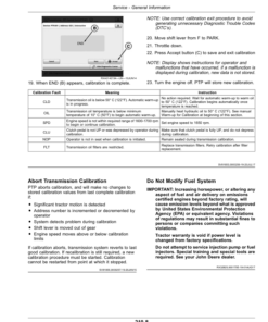 Alternative view of John Deere 9470RX, 9520RX, 9570RX & 9620RX Tractors Operator's Manual (OMRE591590)