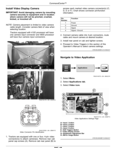 Alternative view of John Deere 9470RX, 9520RX, 9570RX Scraper Tractors Operator's Manual (OMRE591603)