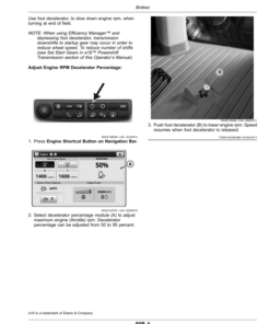 Alternative view of John Deere 9470RX, 9520RX & 9570RX Scraper Tractors Operator's Manual (OMRE591659)
