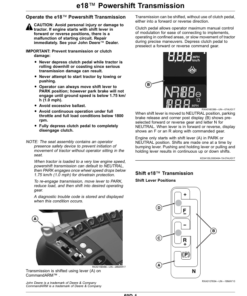 Alternative view of John Deere 9470R, 9520R, 9570R & 9620R Scraper Tractors Operator's Manual (OMRE591682)