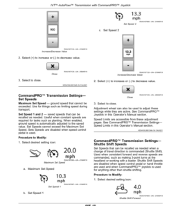 Alternative view of John Deere 8RT Series Tractors (Serial No. 927001-) (North American) Operator's Manual (OMRE593061)
