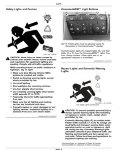 Alternative view of John Deere 9420RX, 9470RX, 9520RX, 9570RX, 9620RX (9RX) Tractors (811001-) Operator's Manual (OMRE596861)