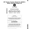 John Deere 8RT 310, 8RT 340, 8RT 370, 8RT 410 - 8RT Series Tractors (923001) Operator's Manual (OMRE597236)