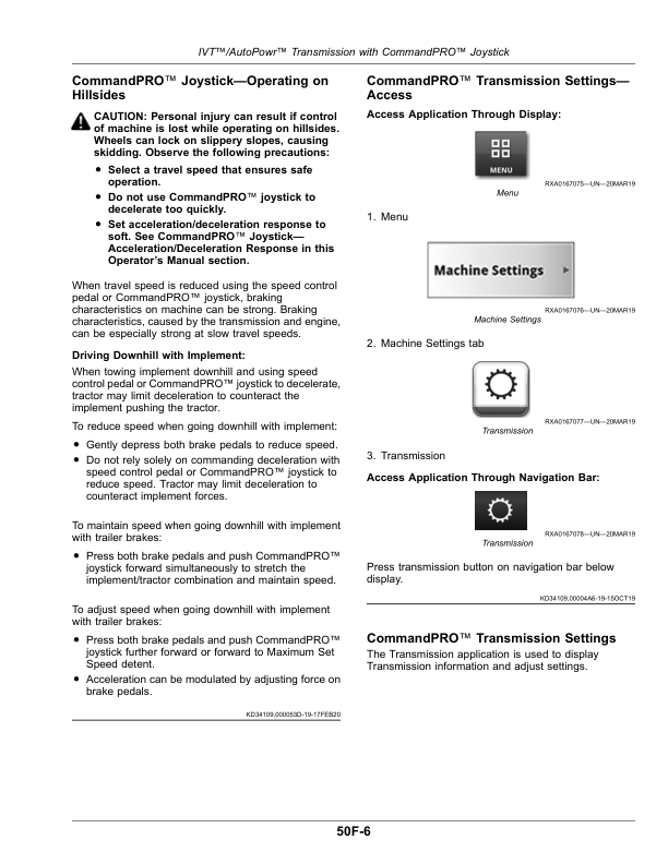John Deere 8RT 310, 8RT 340, 8RT 370, 8RT 410 - 8RT Series Tractors (923001) Operator's Manual (OMRE597275) - Image 2