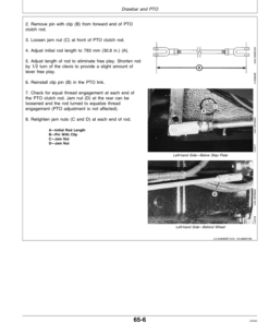 Alternative view of John Deere 5310N, 5510N Narrow Tractors Operator's Manual (OMRE71739)