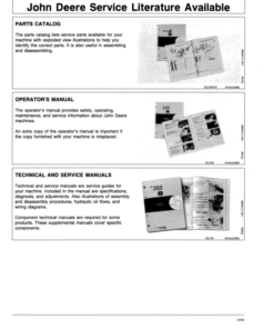 Alternative view of John Deere Series 400 - 6076 Marine Engines Operator's Manual (OMRG20145)