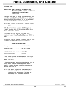 Alternative view of John Deere 6076 Natural Gas Engines Operator's Manual (OMRG21881)