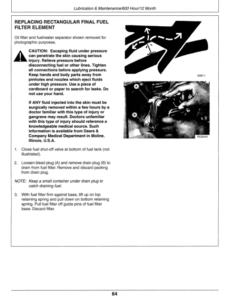Alternative view of John Deere 6101 OEM Diesel Engines Operator's Manual (OMRG25414)
