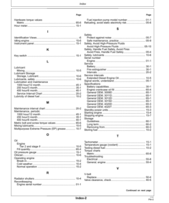 Alternative view of John Deere 0.9, 1.1, 1.2, 1.5 & 2.0 L OEM Diesel Engines Operator's Manual (OMRG26439)