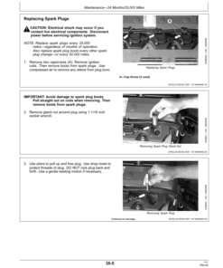 Alternative view of John Deere PowerTech 6.8L 6068 Compressed Natural Gas Engine Operator's Manual (OMRG27896)