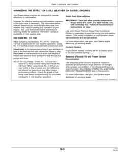 Alternative view of John Deere PowerTech 8.1L 6081 Marine Diesel Engines Operator's Manual (OMRG28995)