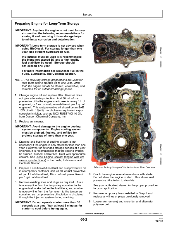 John Deere 10.5L, 6105 (003764-), 12.5L, 6125 (010967-) OEM Diesel Engines Operator's Manual (OMRG29968) - Image 2