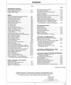 Alternative view of John Deere 8.1L (6081HFN04) Natural Gas Engines Operator's Manual (OMRG33363)