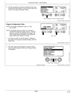 Alternative view of John Deere PowerTech 8.1L, 6081HF070 (Tier 2 / Stage II) OEM Diesel Engines (200000-) Operator's Manual (OMRG34944)