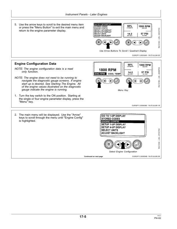 John Deere PowerTech 8.1L, 6081HF070 (Tier 2 / Stage II) OEM Diesel Engines (200000-) Operator's Manual (OMRG34944) - Image 2