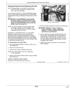 Alternative view of John Deere PowerTech 6125AFM75, 6125SFM75 Marine Engines Operator's Manual (OMRG35863)
