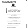 John Deere PowerTech E 4024 HF285/HF295 & 5030 HF285 OEM Diesel Engines Operator's Manual (OMRG37673)
