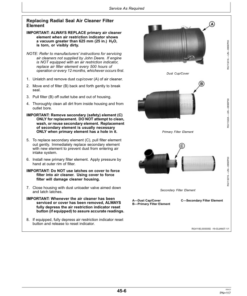 Alternative view of John Deere PowerTech E 4024 HF285/HF295 & 5030 HF285 OEM Diesel Engines Operator's Manual (OMRG37673)