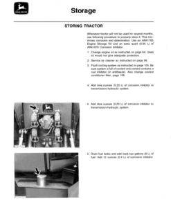 Alternative view of John Deere 8440, 8640 Tractors Operator's Manual (OMRW15912)