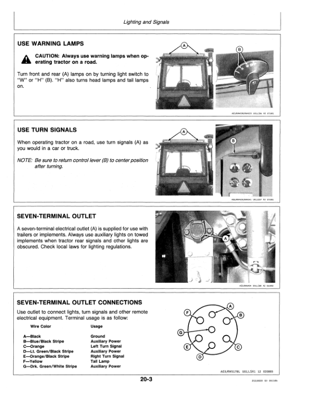 John Deere 8450, 8650 Tractors Operator's Manual (OMRW22394) - Image 2