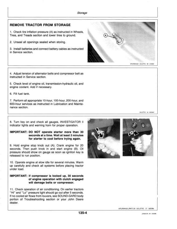 John Deere 4050 (006510-), 4250(009673-), 4450 (019805-) Tractors Operator's Manual (OMRW22430) - Image 2
