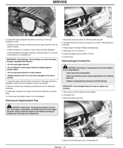 Alternative view of John Deere JS63 (SA811) Walk-Behind Rotary Mower JS63 (SA812) Walk-Behind Rotary Mower Sabo (2006-2007) Operator's Manual (OMSAU10353)
