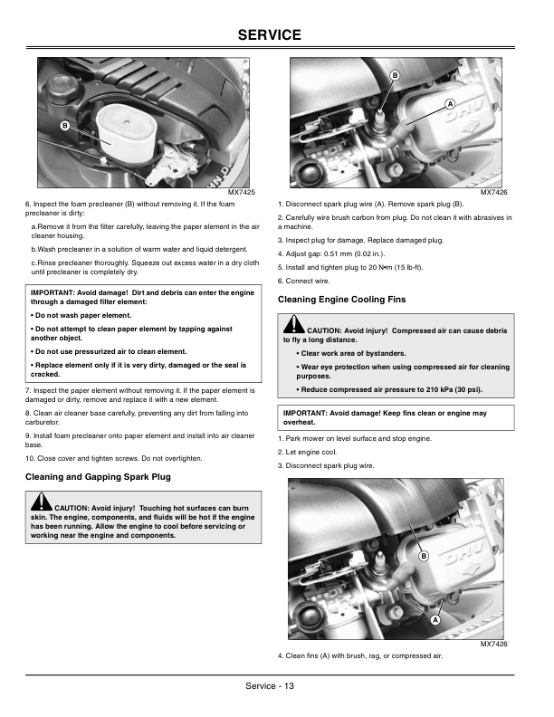 John Deere JS63 (SA811) Walk-Behind Rotary Mower JS63 (SA812) Walk-Behind Rotary Mower Sabo (2006-2007) Operator's Manual (OMSAU10353) - Image 2