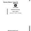 John Deere Tango E5 Robotic Mowers (Sabo)Software Version 5.1 Operator's Manual (OMSAU14125)