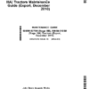 John Deere 5065M, 5075M (Stage IIIB), 5085M, 5095M, 5095MH, 5105M, 5105ML (Stage IIIA) Tractors Maintenance Guide (December 2010) Operator's Manual (OMSJ13440)