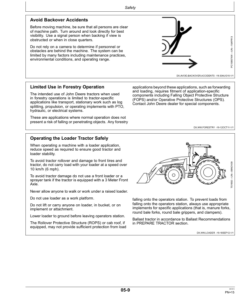 Alternative view of John Deere 5083E Limited, 5093E Limited, 5101E Limited (Stage IIIA) Tractors (September 2010) (340001-439999) Operator's Manual (OMSJ13552)