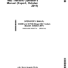 John Deere 5065M, 5075M (Stage IIIB) Tractors (Export, October 2011) Operator's Manual (OMSJ14566)