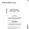 John Deere 5038D, 5045D Tractors (Central Africa Dec 2011) Operator's Manual (OMSJ15164)
