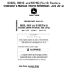 John Deere 5083E, 5093E, 5101E (Tier 3) Tractors (July 2012-) Operator's Manual (OMSJ15763)